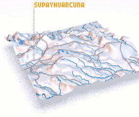 3d view of Supay Huarcuña