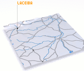 3d view of La Ceiba