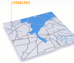 3d view of Los Baldes