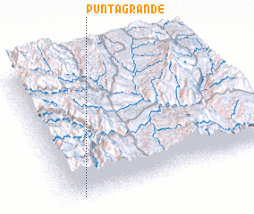 3d view of Punta Grande