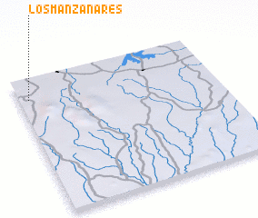 3d view of Los Manzanares