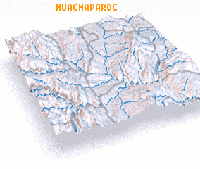 3d view of Huachaparoc