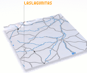 3d view of Las Lagunitas