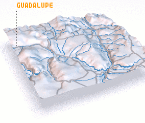 3d view of Guadalupe