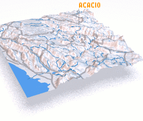 3d view of Acacio