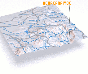 3d view of Achacanaiyoc