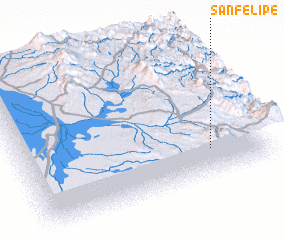 3d view of San Felipe