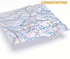 3d view of Condor Chucuña