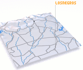 3d view of Los Negros