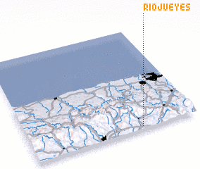 3d view of Rio Jueyes