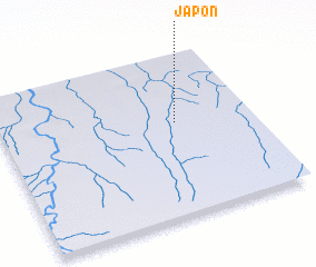 3d view of Japón