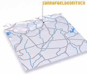 3d view of San Rafael de Orituco