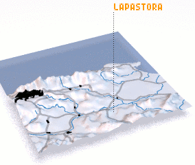 3d view of La Pastora