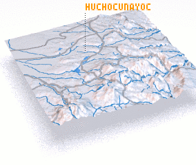 3d view of Huchocunayoc