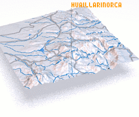3d view of Huaillarinorca