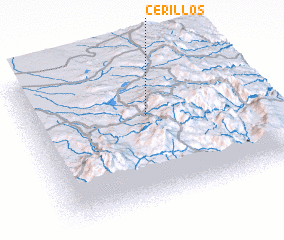 3d view of Cerillos