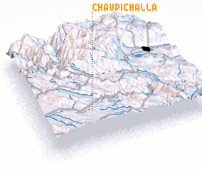 3d view of Chaupichalla