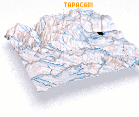 3d view of Tapacarí