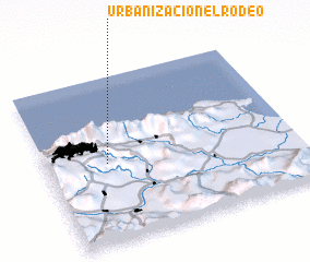 3d view of Urbanización El Rodeo