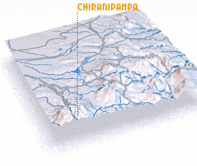 3d view of Chiranipampa