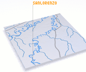 3d view of San Lorenzo