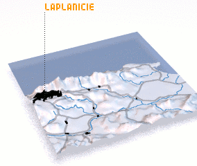 3d view of La Planicie