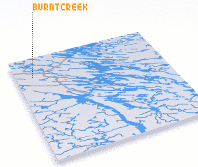 3d view of Burnt Creek