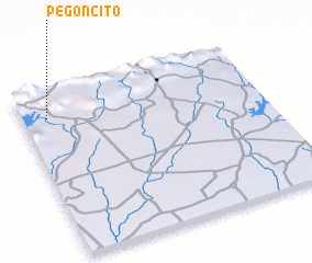 3d view of Pegoncito