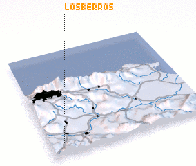 3d view of Los Berros