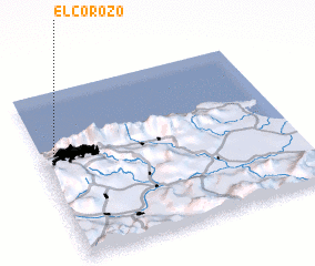 3d view of El Corozo