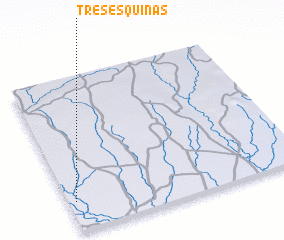 3d view of Tres Esquinas