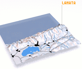 3d view of La Mata