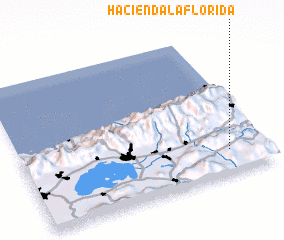 3d view of Hacienda La Florida