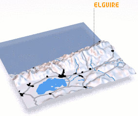 3d view of El Güire