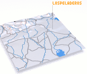 3d view of Los Peladeros