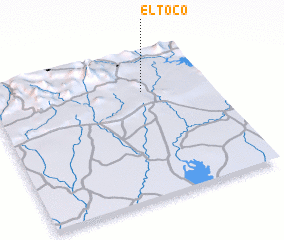 3d view of El Toco