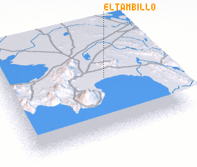 3d view of El Tambillo