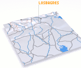 3d view of Los Bagres