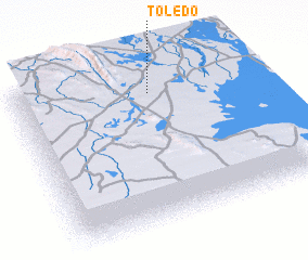 3d view of Toledo