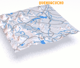 3d view of Quehuacucho