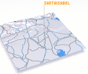 3d view of Santa Isabel