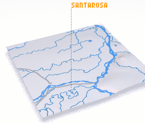 3d view of Santa Rosa