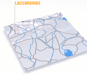 3d view of Las Sardinas