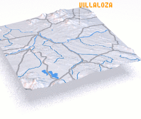 3d view of Villa Loza