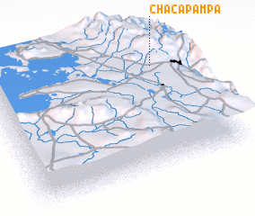 3d view of Chaca Pampa