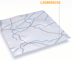 3d view of Los Menucos