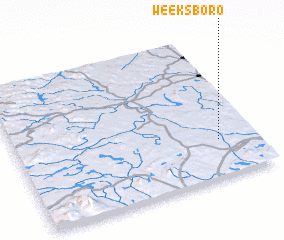 3d view of Weeksboro