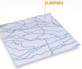 3d view of El Amparo