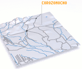 3d view of Corozo Mocho