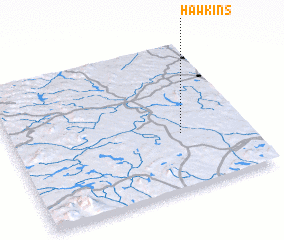 3d view of Hawkins